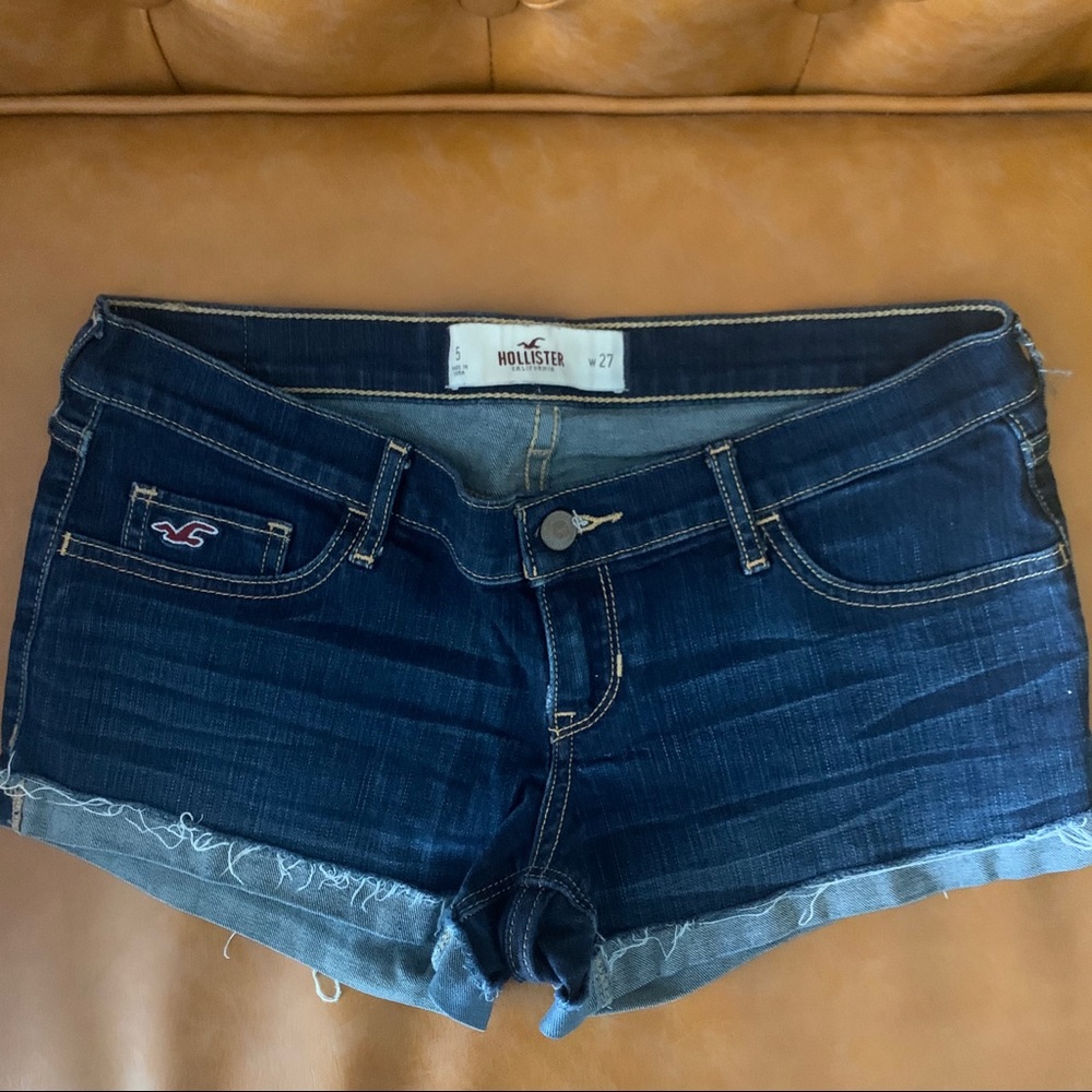 Hollister denim shorts